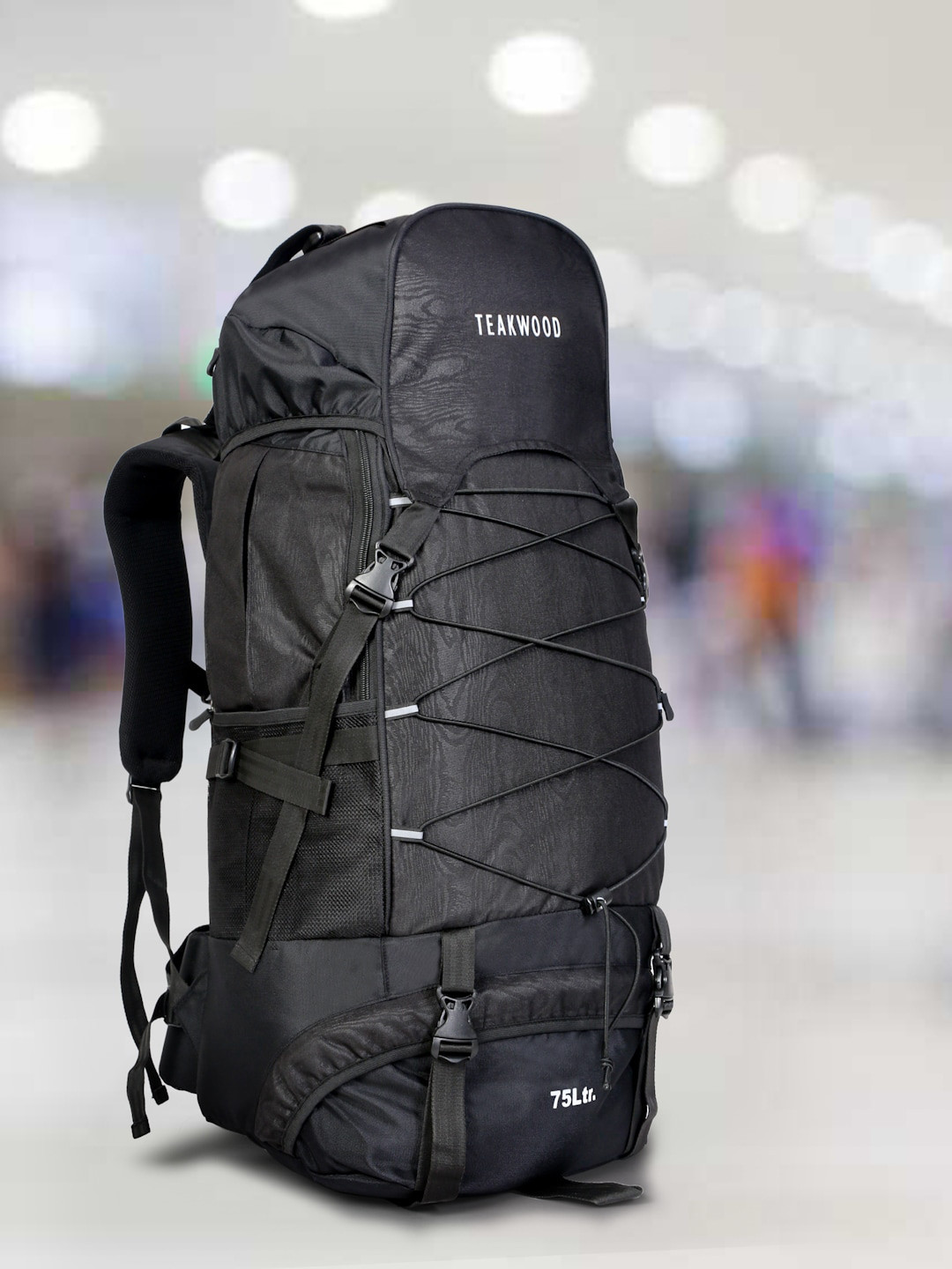 

Teakwood Leathers Anti-Scratch Breathable Durable Rucksacks, Black