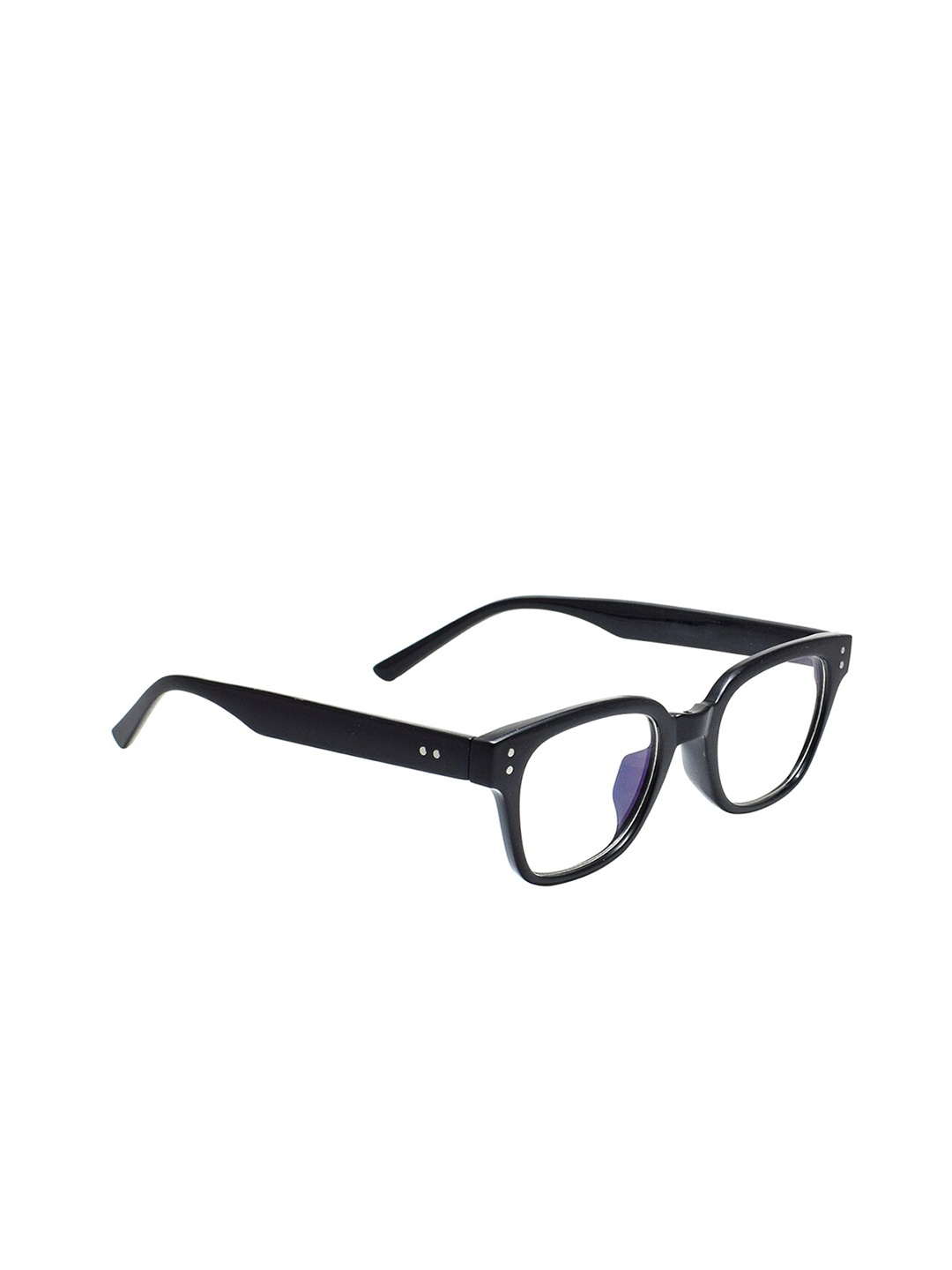 

Peter Jones Eyewear Full Rim Square Frames AG22007B_F, Black