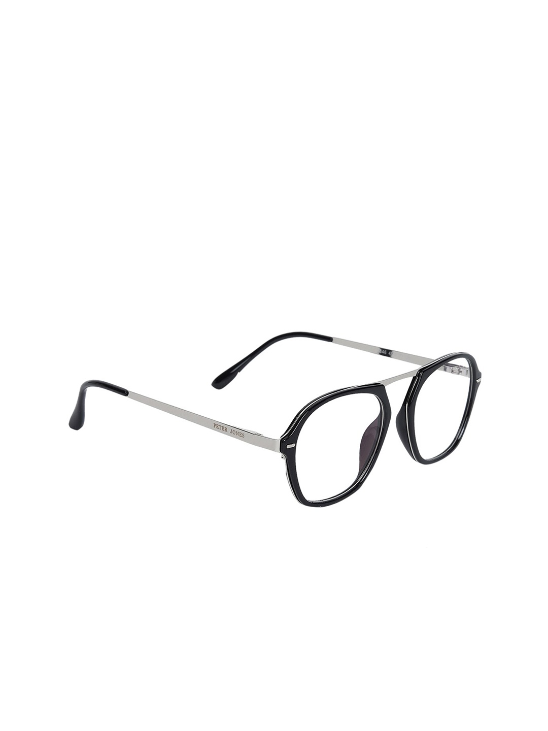 

Peter Jones Eyewear Full Rim Square Frames A_2846BS_F, Black