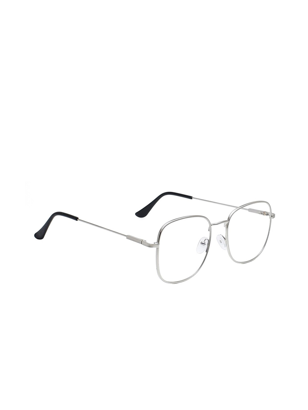 

Peter Jones Eyewear Full Rim Square Frame 9754S_F, Silver
