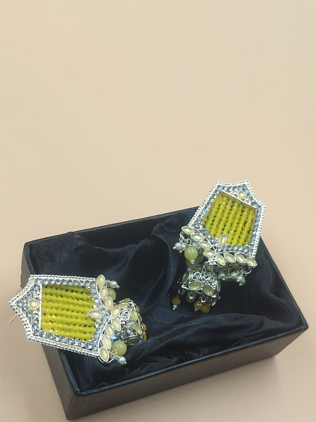 

Rhymee Silver-Plated Floral Drop Earrings