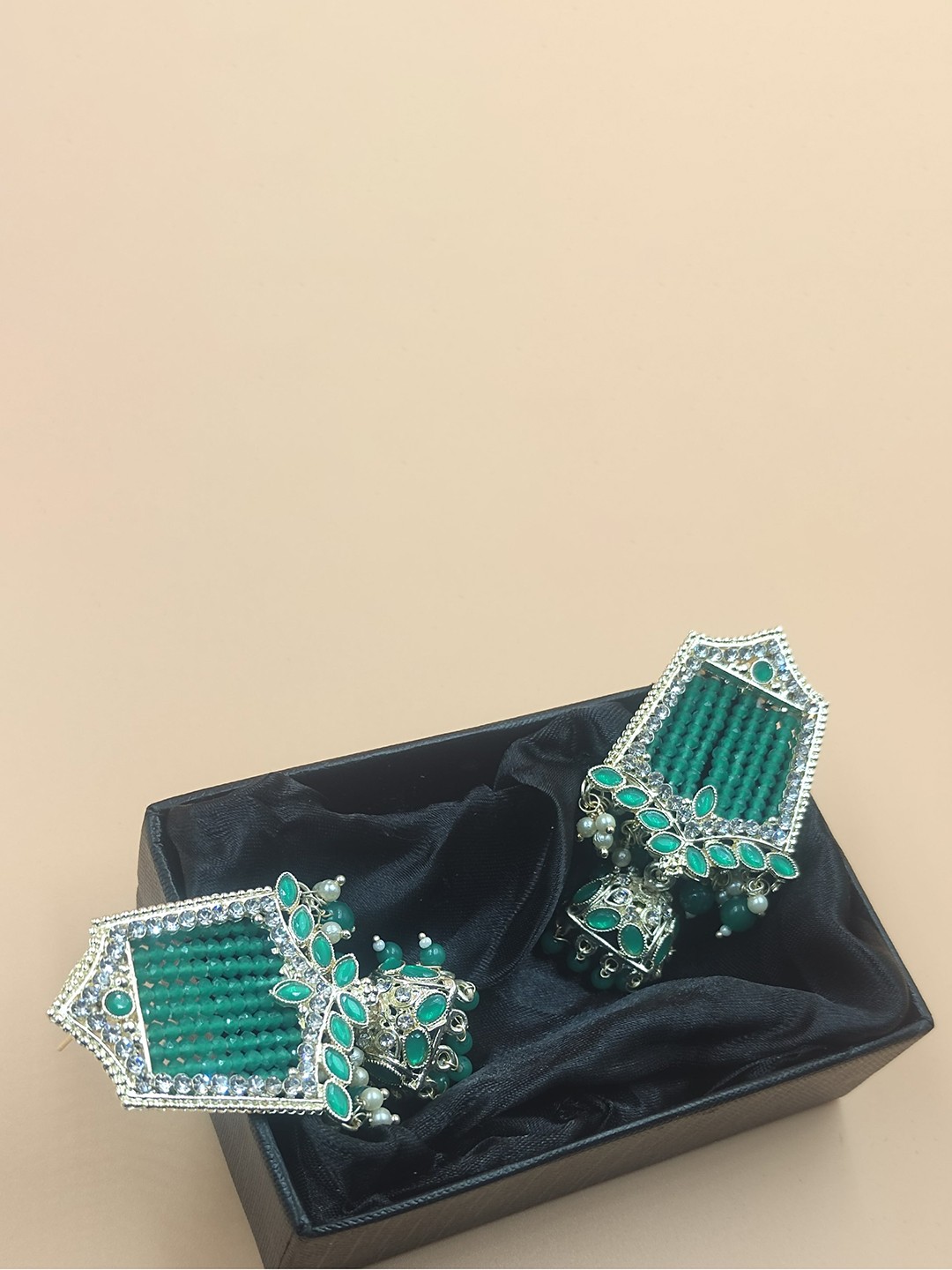 

Rhymee Silver-Plated Floral Drop Earrings