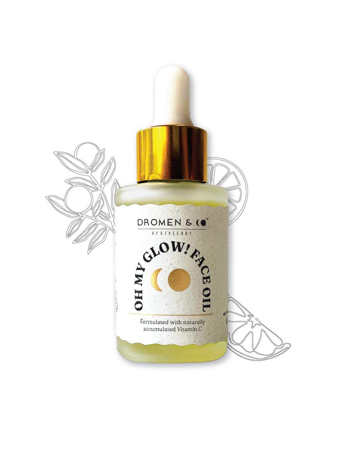 

DROMEN & CO Oh My Glow! Face Oil With Vitamin C - 30ml, Olive