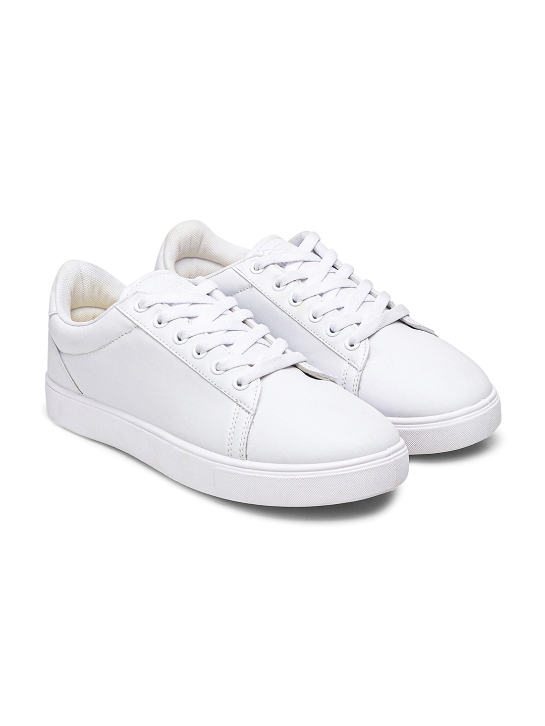 

ZAYDN Men Water Repellent Upper Memory Foam Basics Sneakers, White