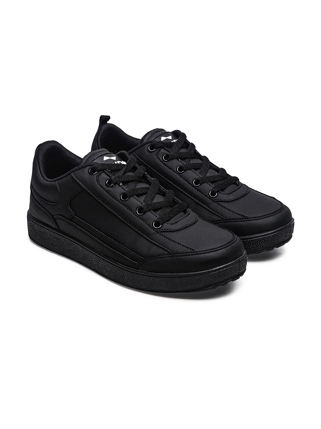 

ZAYDN Men Water Repellent Upper Memory Foam Basics Sneakers, Black