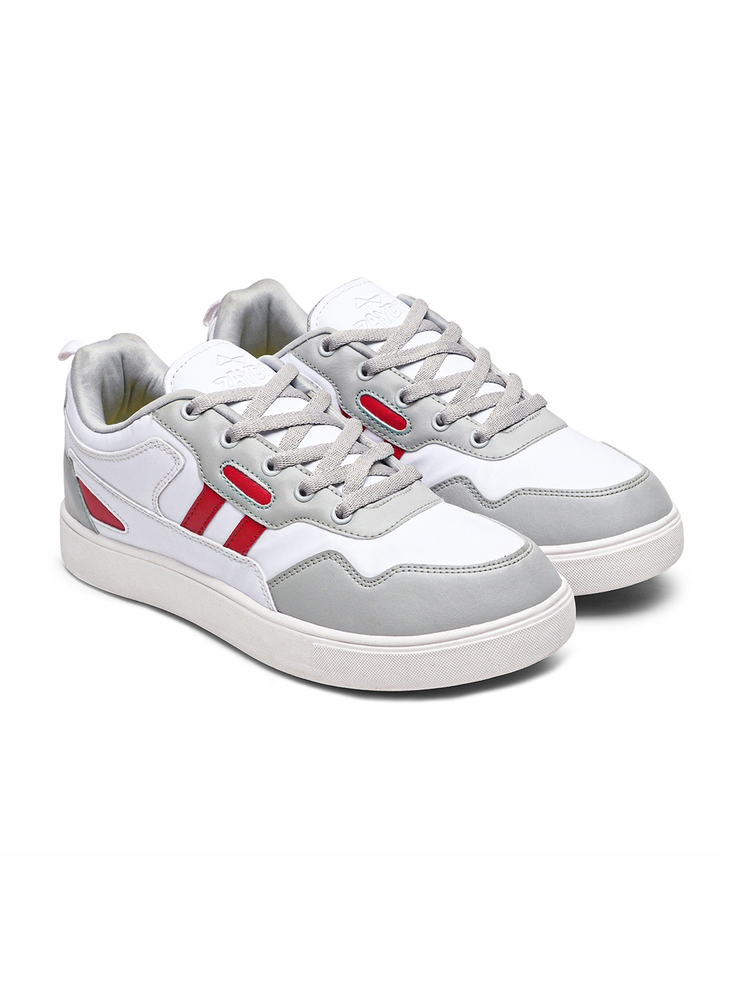 

ZAYDN Men Water Repellent Upper Memory Foam Basics Sneakers, White