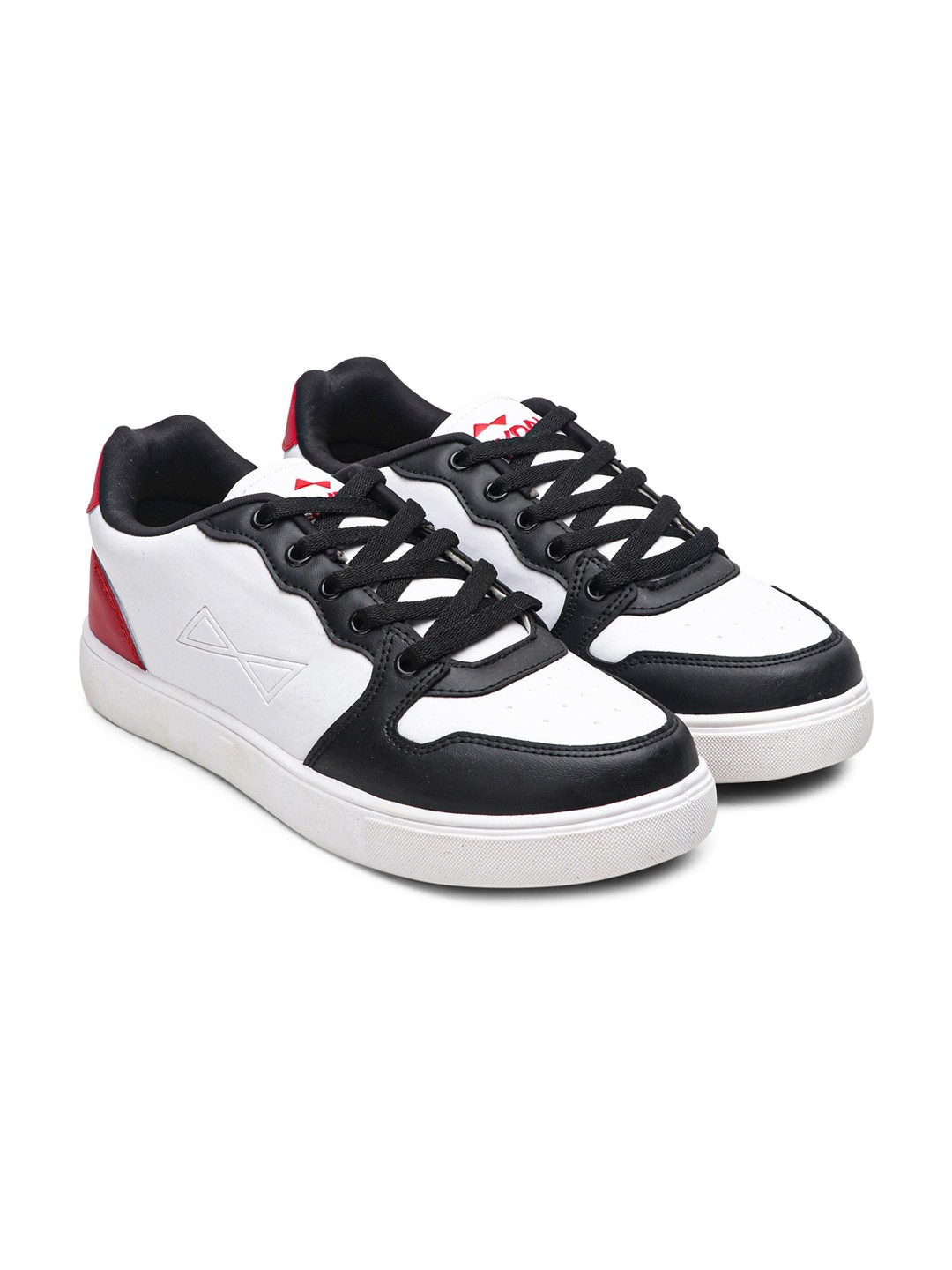 

ZAYDN Men Colourblocked Water Repellent Upper Memory Foam Basics Sneakers, White