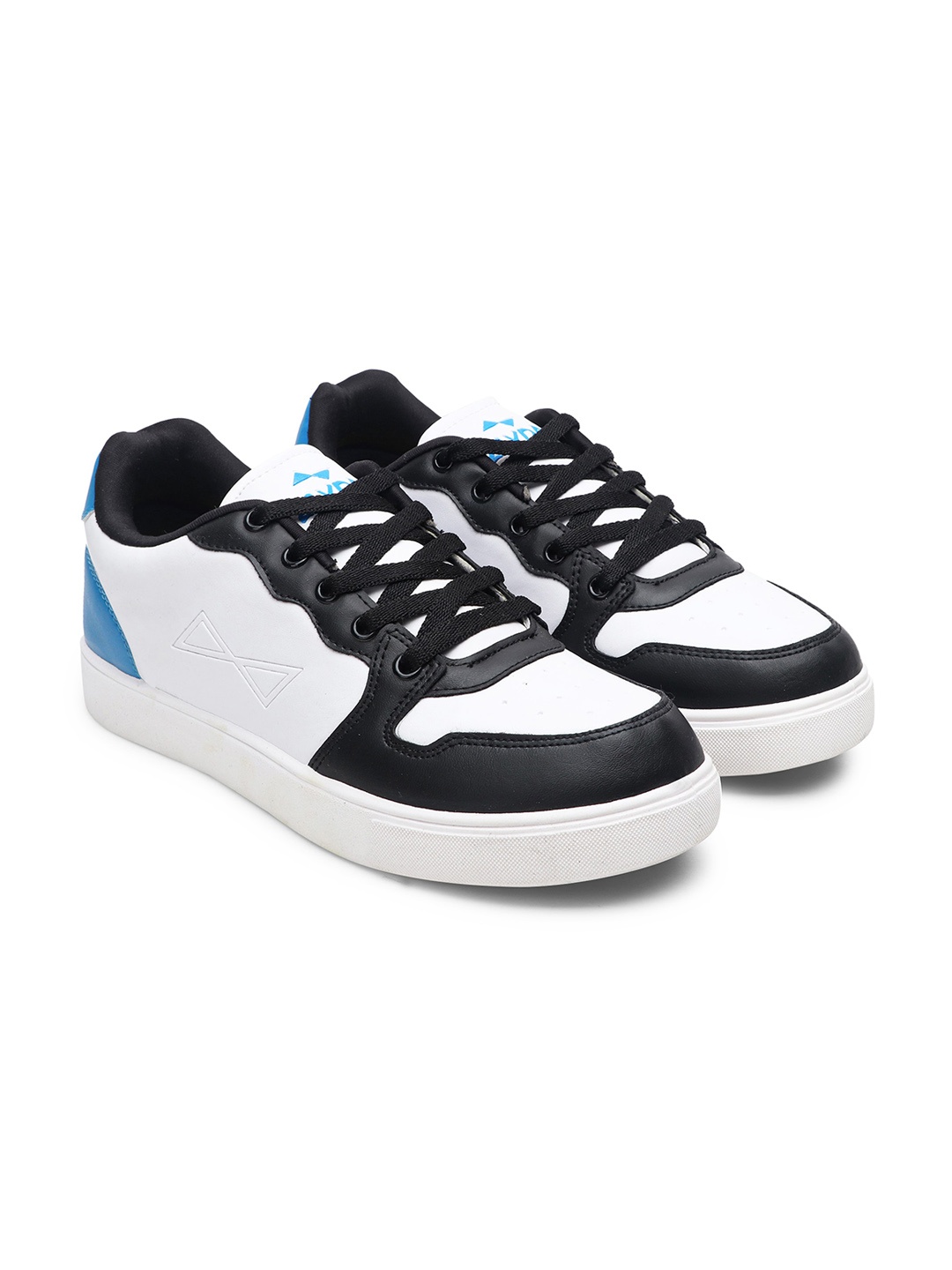 

ZAYDN Men Colourblocked Water Repellent Upper Memory Foam Basics Sneakers, White
