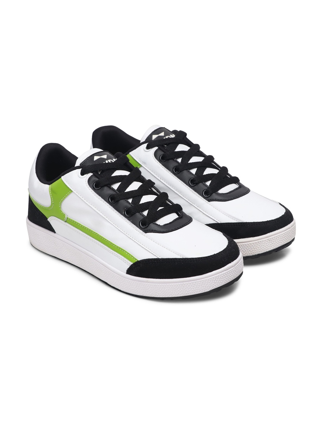 

ZAYDN Men Water Repellent Upper Memory Foam Basics Sneakers, White