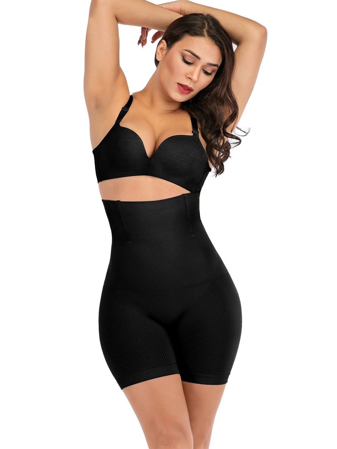 

Lilots Women Tummy & Thigh Shapewear, Black