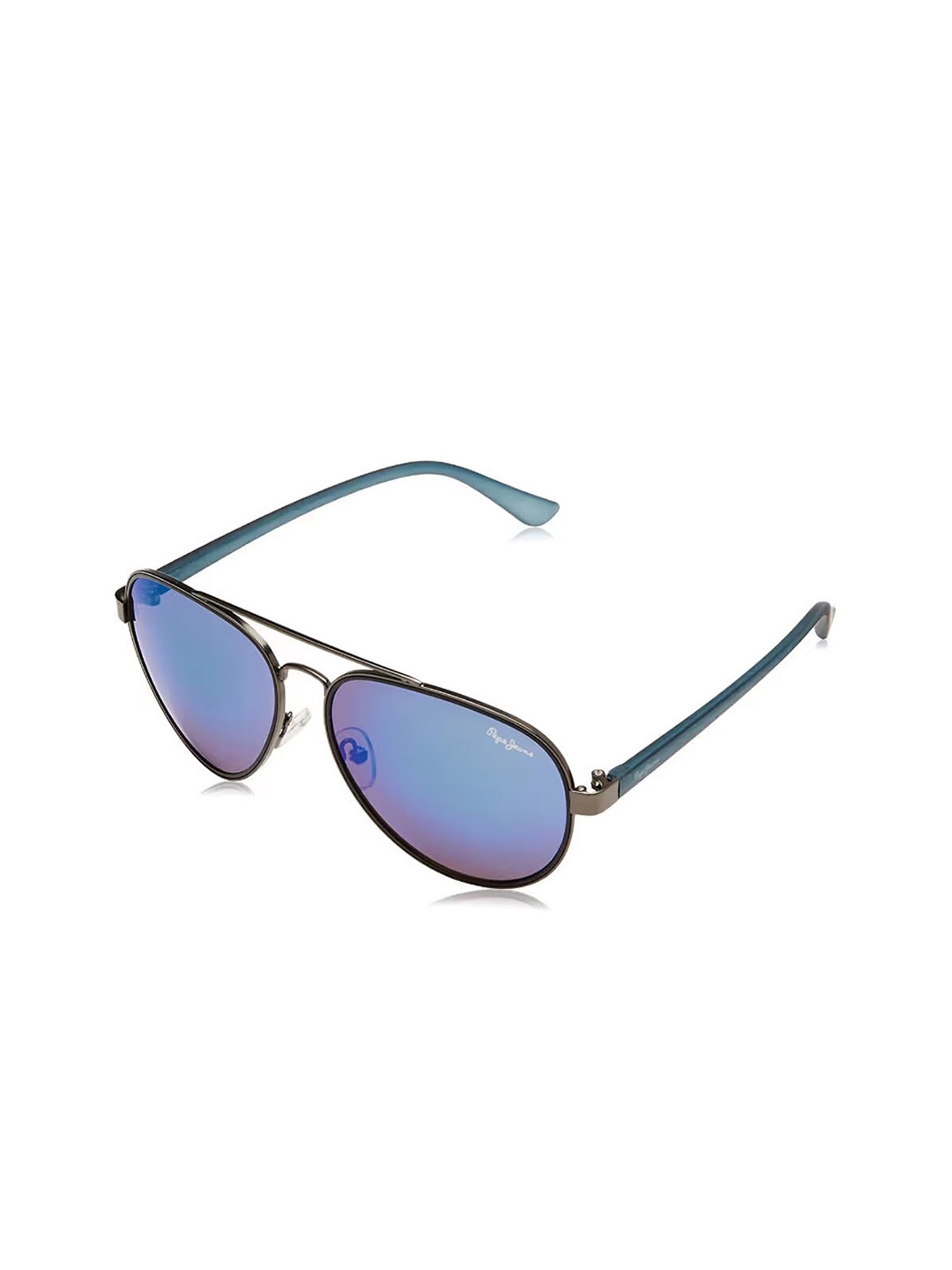 

Pepe Jeans Lens & Aviator Sunglasses With UV Protected Lens PJ_5163C3, Blue