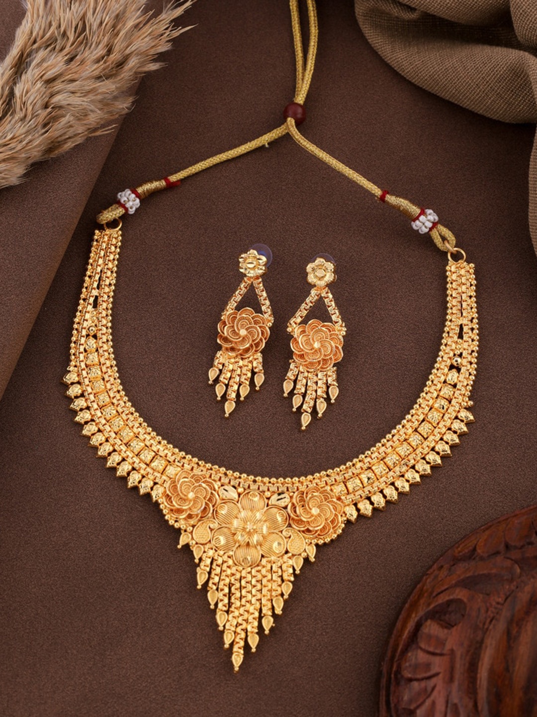 

ROFARWORD Gold-Plated Jewellery Set