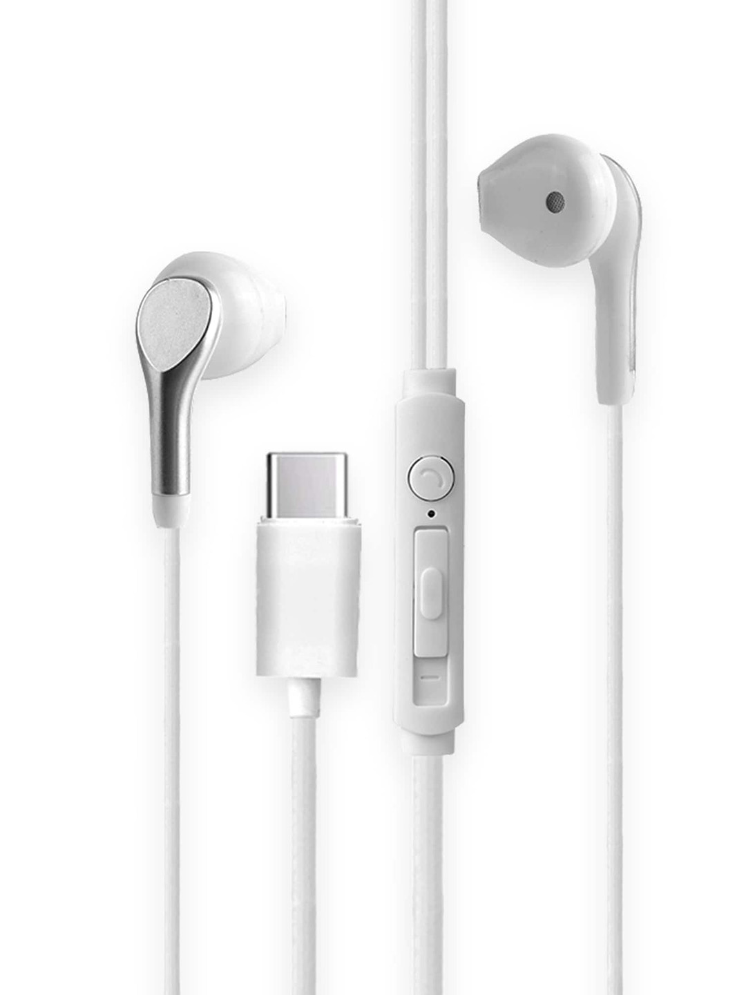 

GIZMORE GIZ-ME343 Type-C Earphones, White