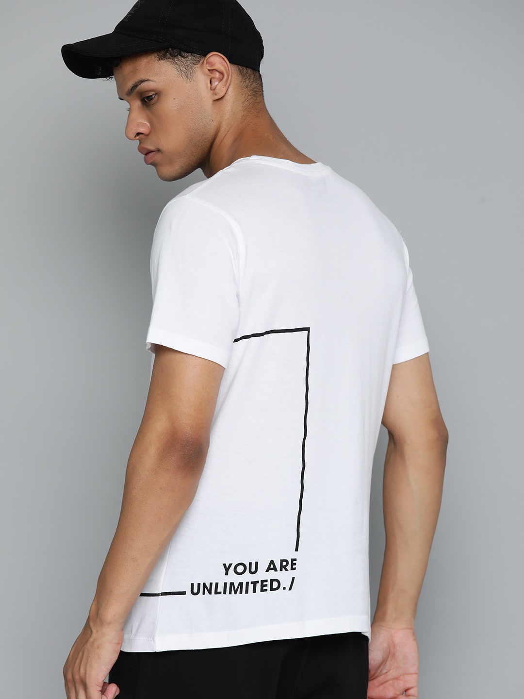 

HRX by Hrithik Roshan Men Typography Printed Bio Finish T-shirt, White