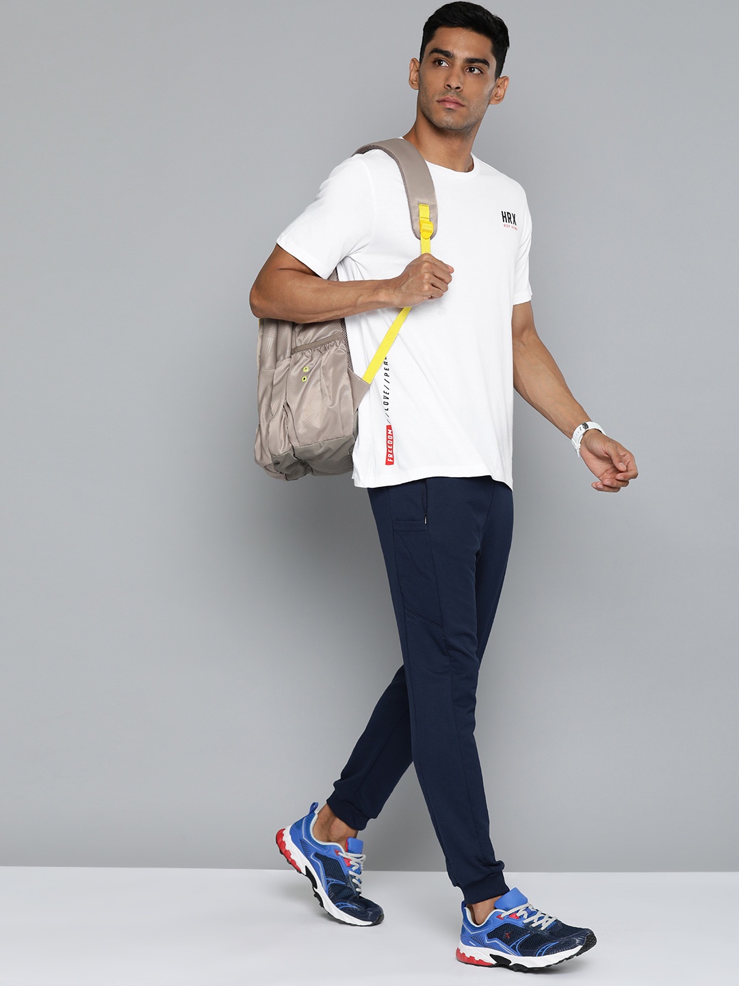 

HRX by Hrithik Roshan Men Typography Printed Bio Finish T-shirt, White