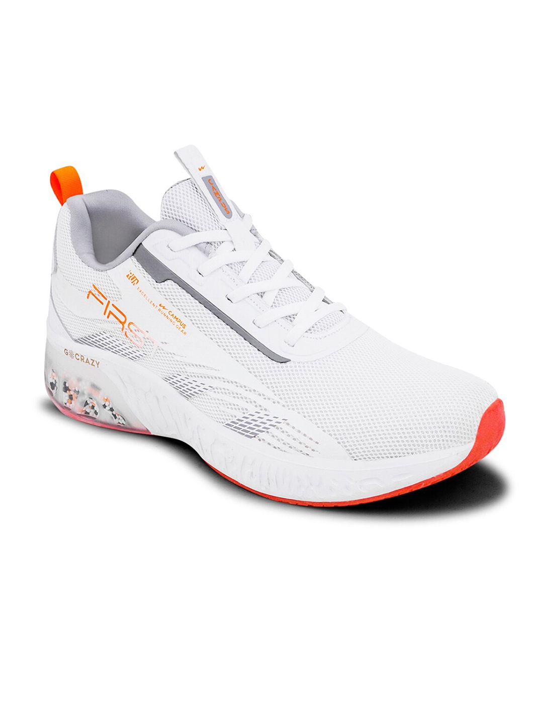 

Campus Men First Non-Marking Running Shoes, White