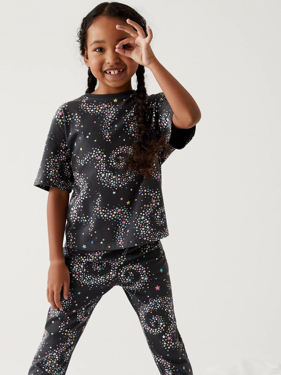 

Marks & Spencer Girls Pack Of 3 Conversational Printed Night Suit, White