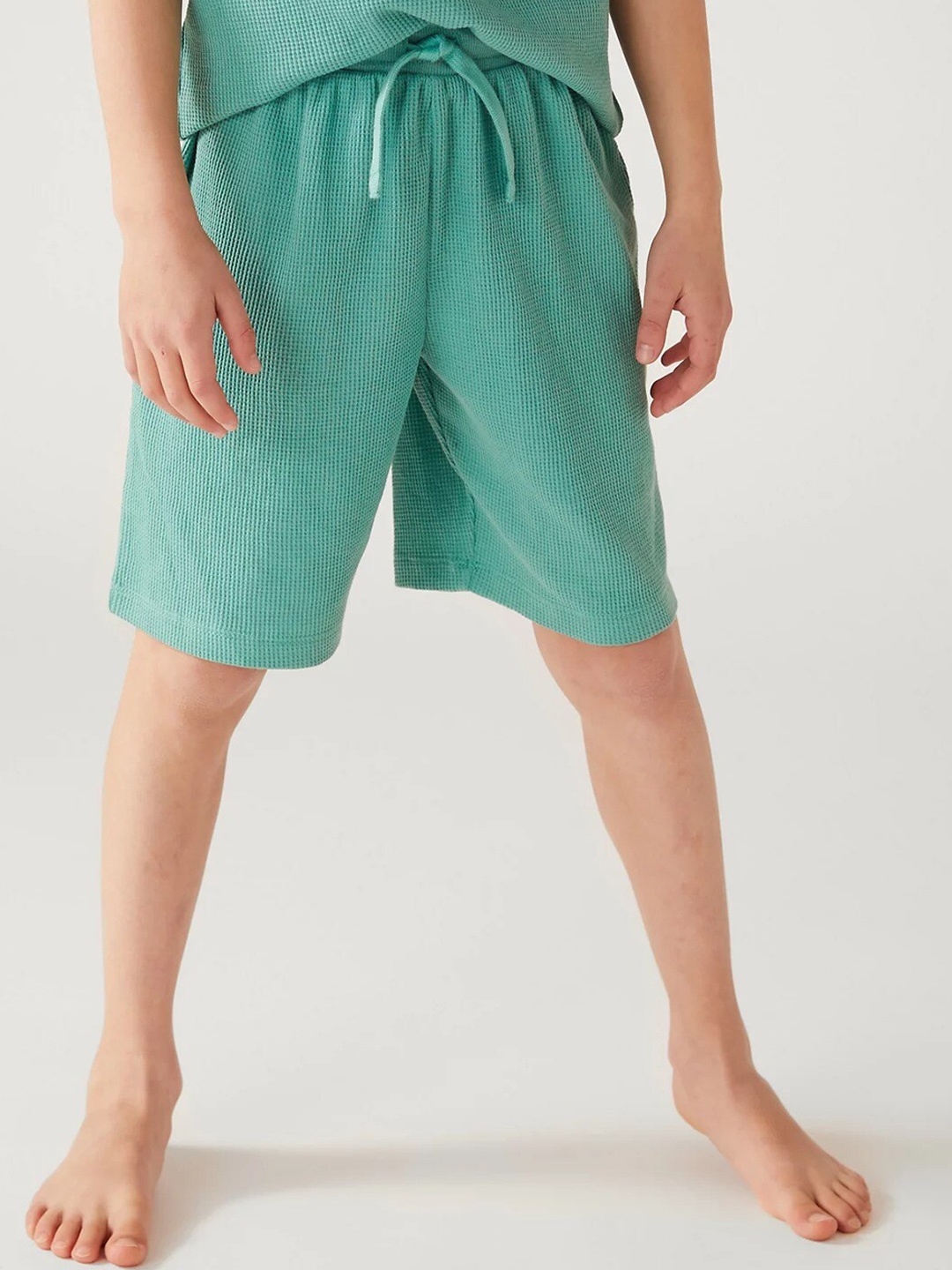 

Marks & Spencer Boys Round Neck Night Suit, Teal