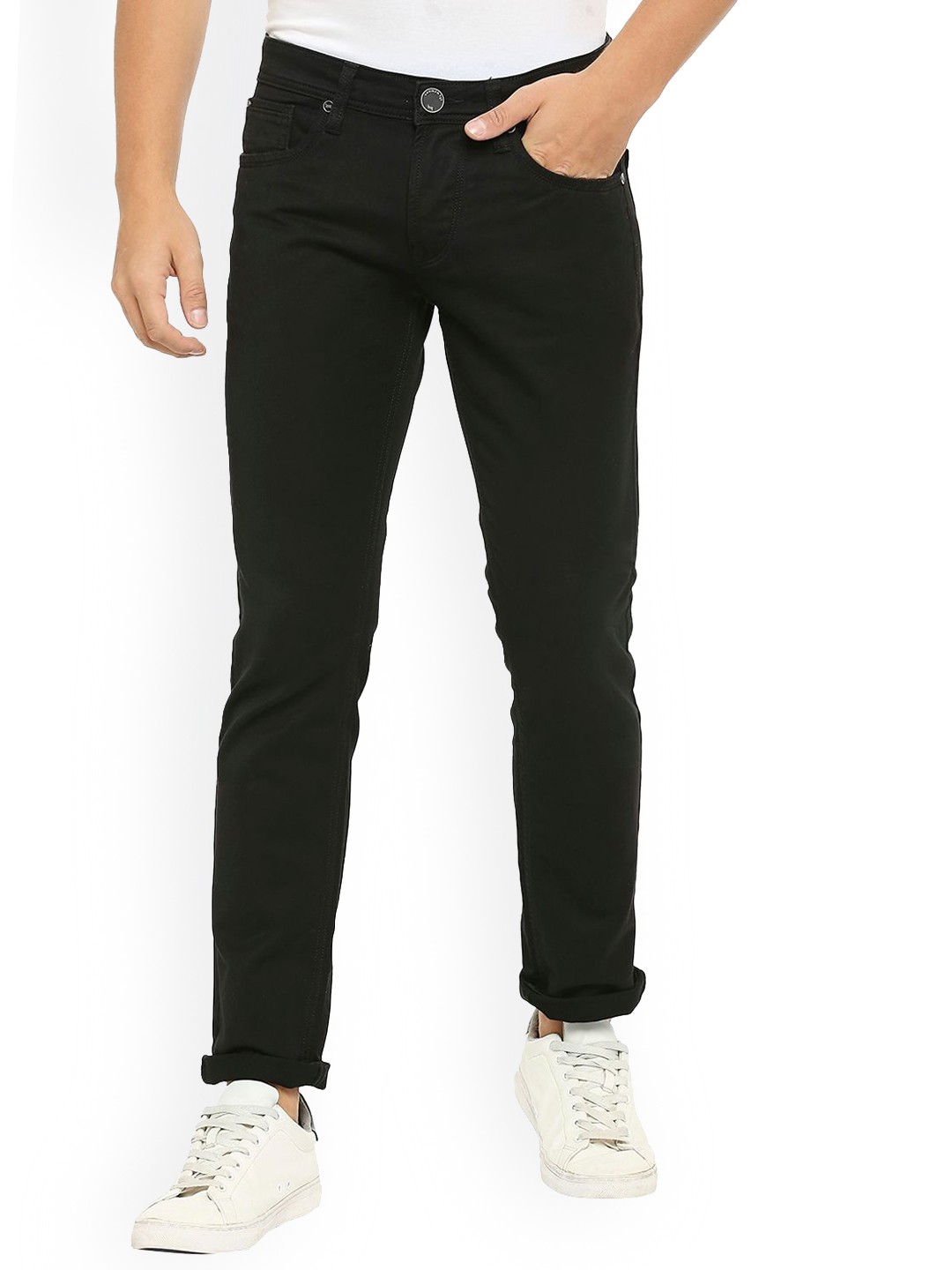 

Lawman pg3 Men Mid-Rise Slim Fit Jeans, Black