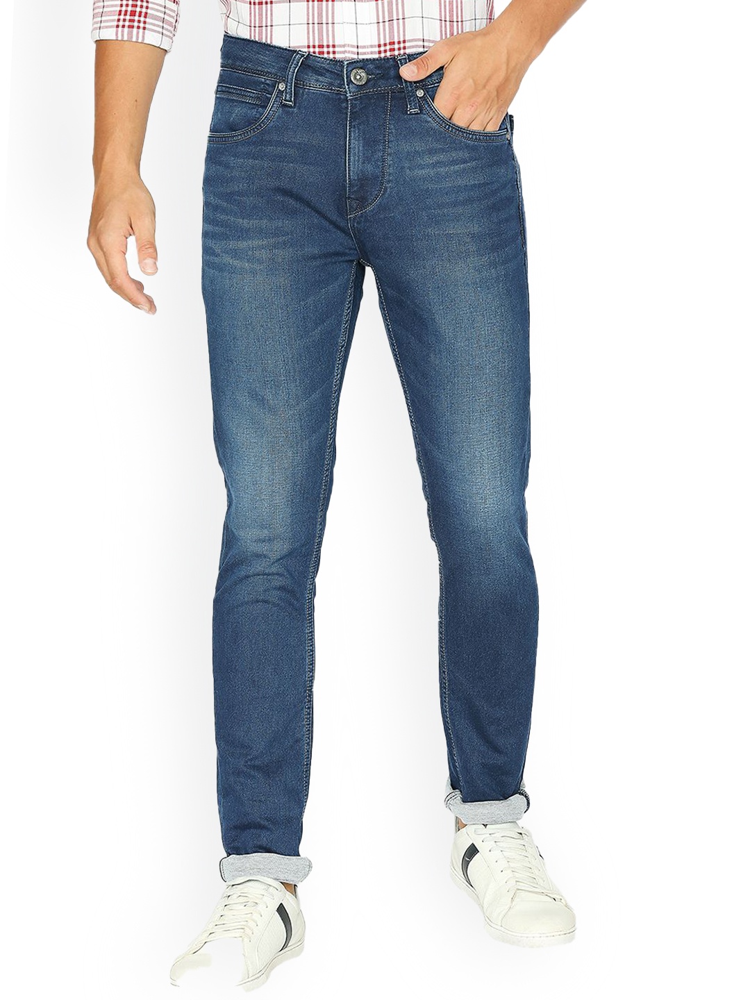 

Lawman pg3 Men Slim Fit Light Fade Cotton Jeans, Blue