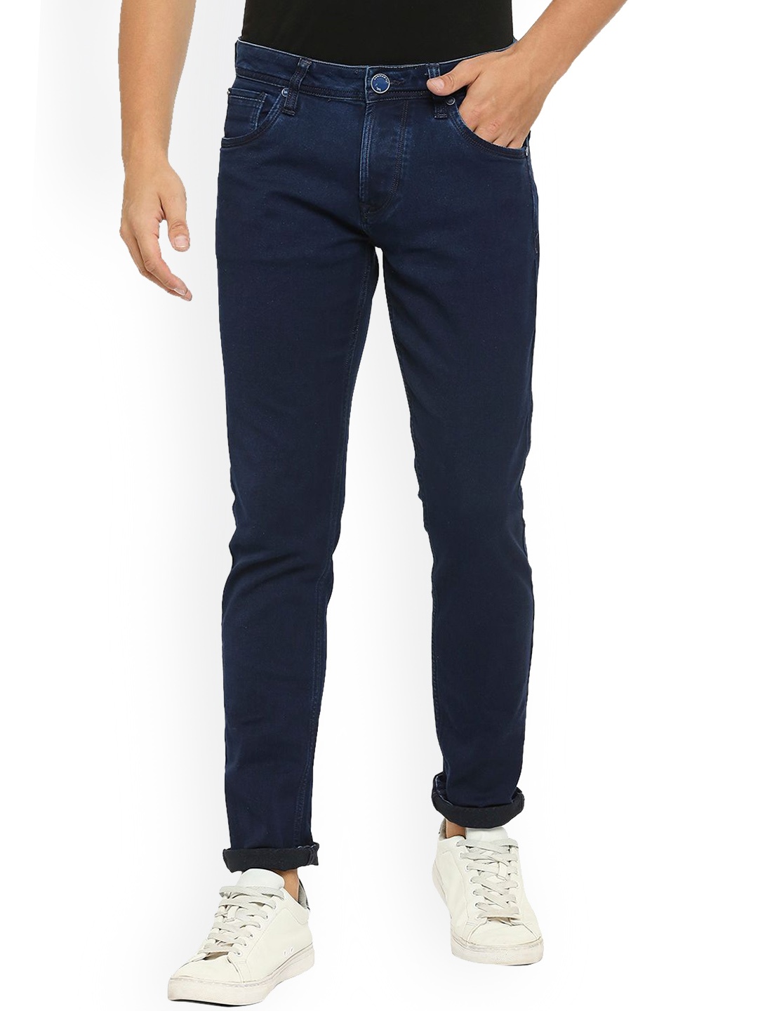 

Lawman pg3 Men Slim Fit Clean Look Cotton Jeans, Blue