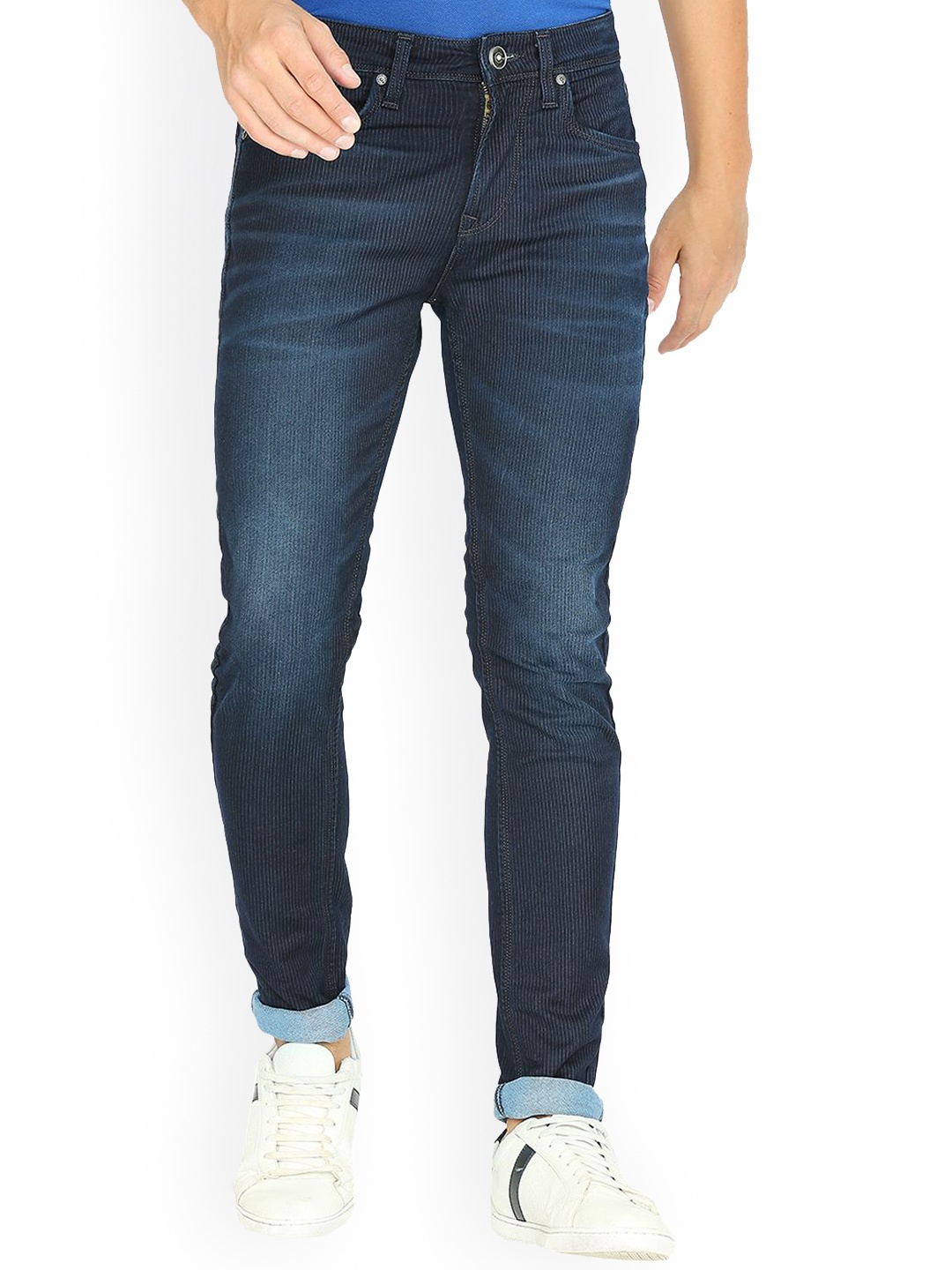 

Lawman pg3 Men Slim Fit Light Fade Cotton Jeans, Blue