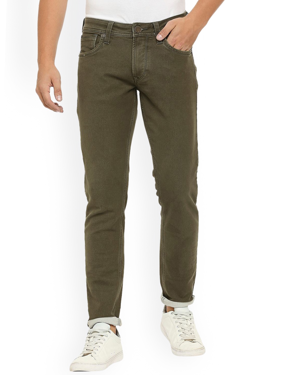 

Lawman pg3 Men Mid-Rise Slim Fit Jeans, Green