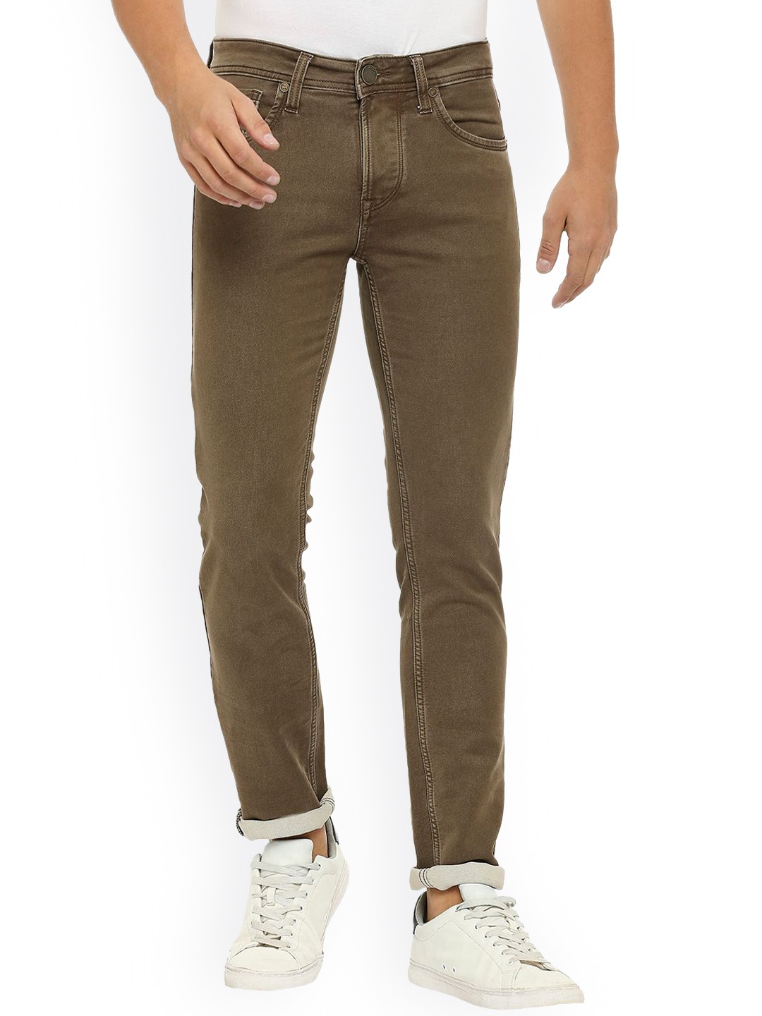 

Lawman pg3 Men Mid-Rise Slim Fit Jeans, Brown