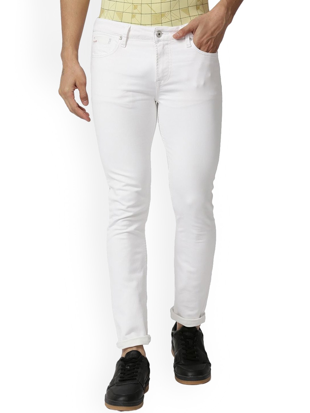 

Killer Men Clean Look Skinny Fit Cotton Jeans, White