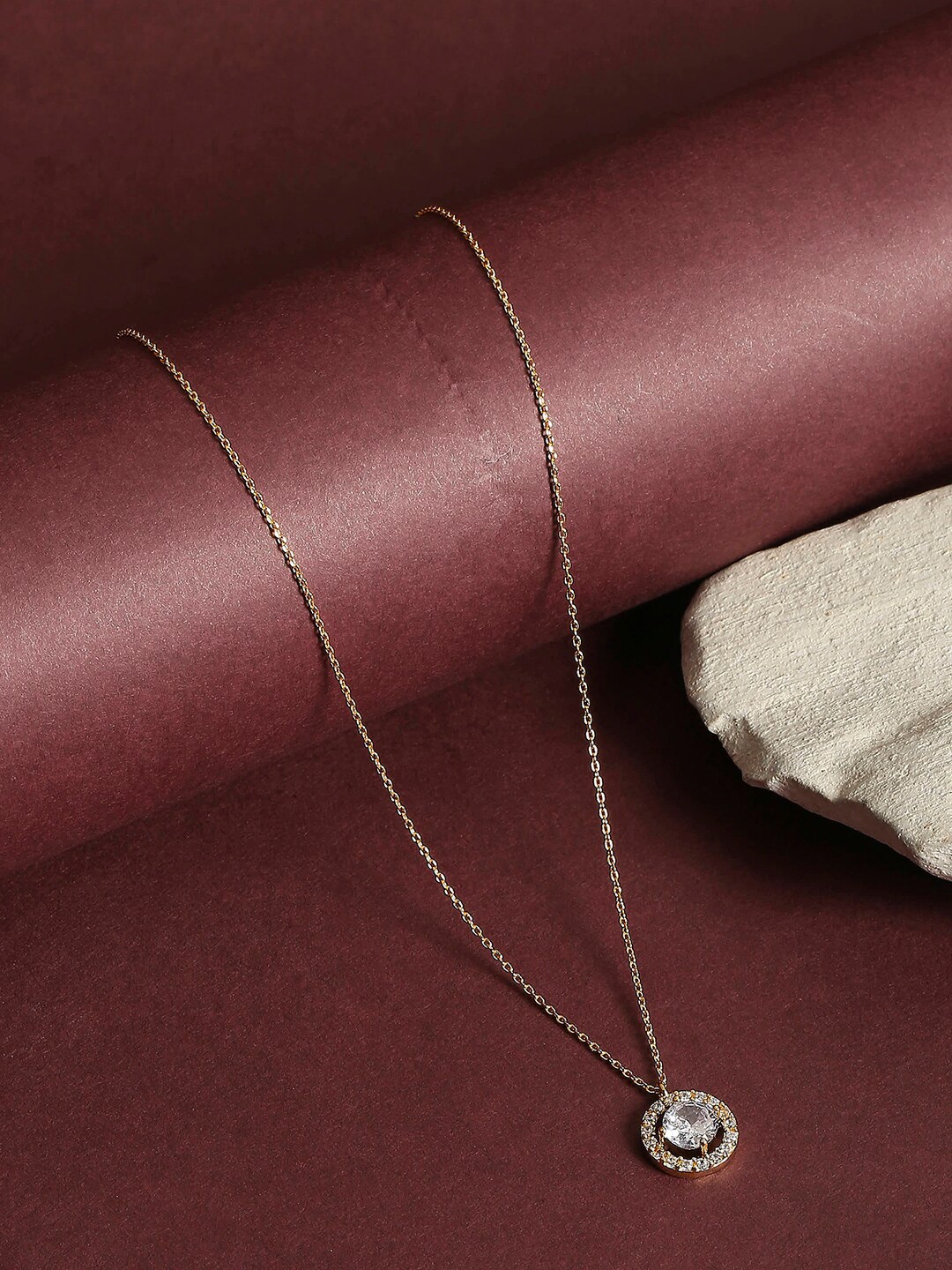 

Accessorize Gold-Plated Crystal Studded Necklace