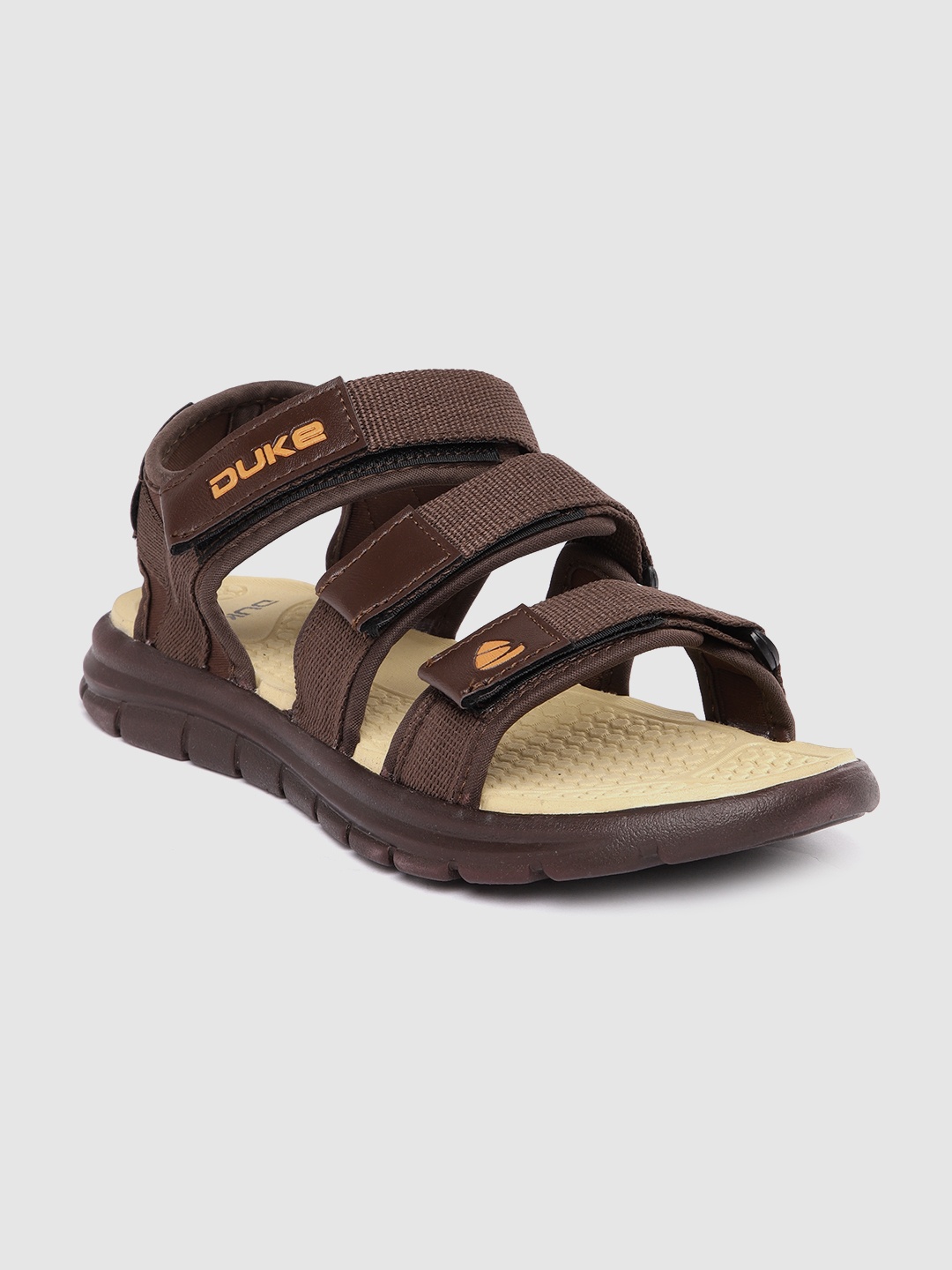 

Duke Men Brand Logo Detail Sports Sandals, Brown