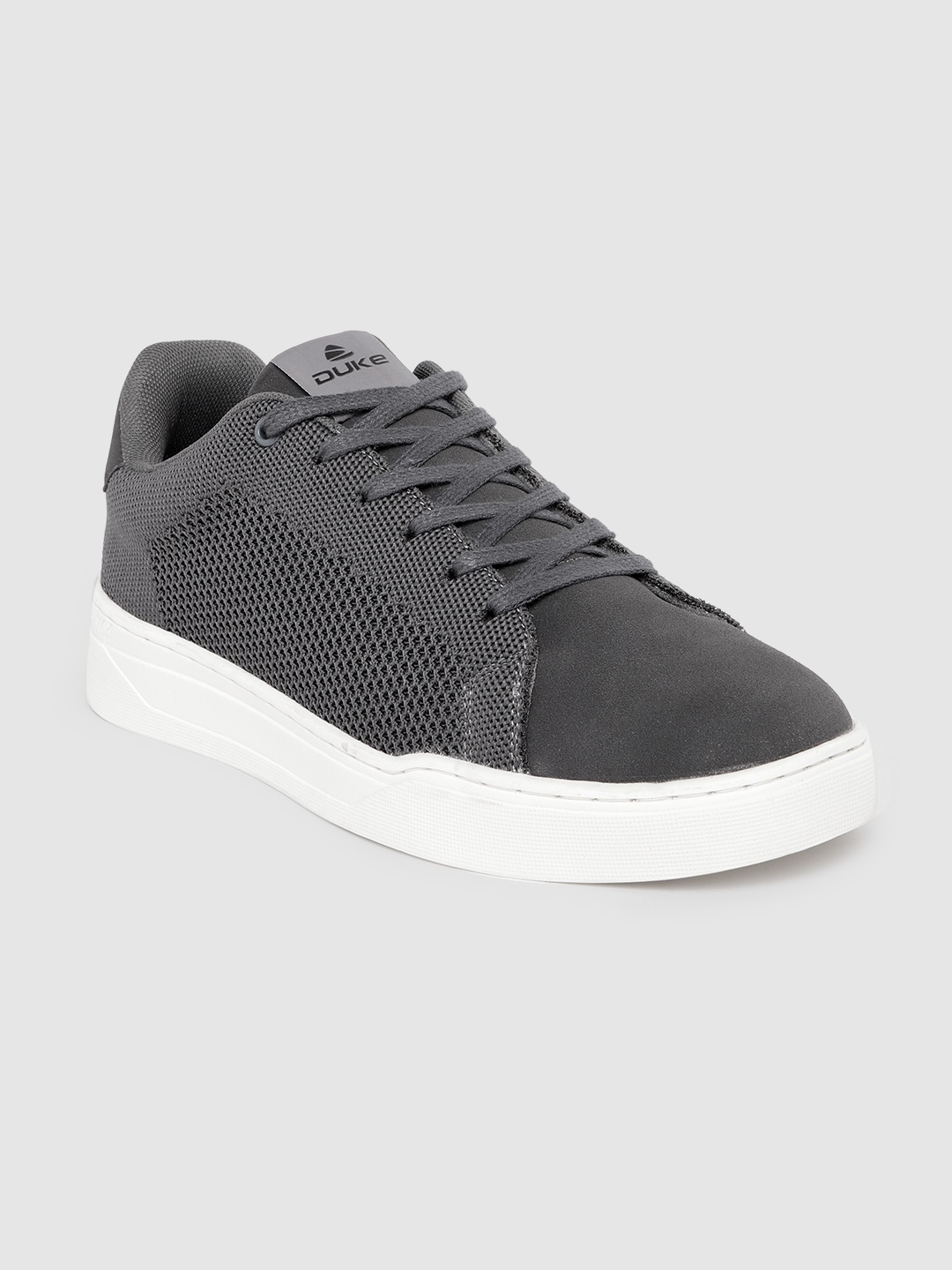 

Duke Men Woven Design Everyday Sneakers, Grey