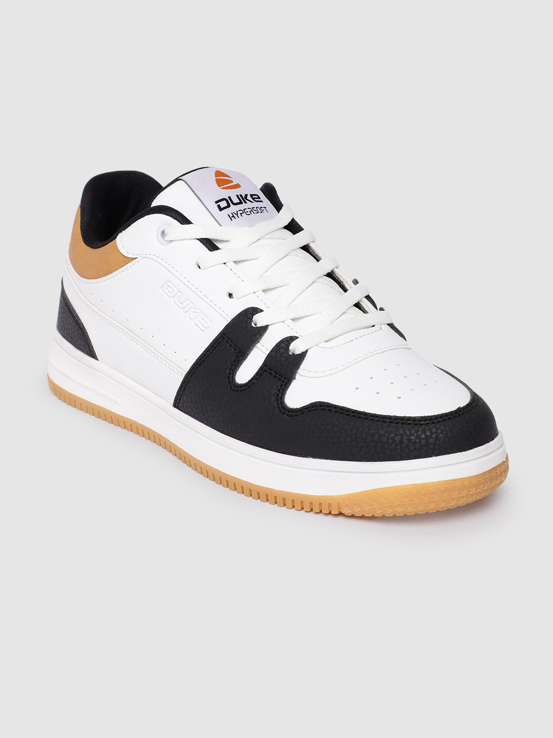 

Duke Men Colourblocked Sneakers, White