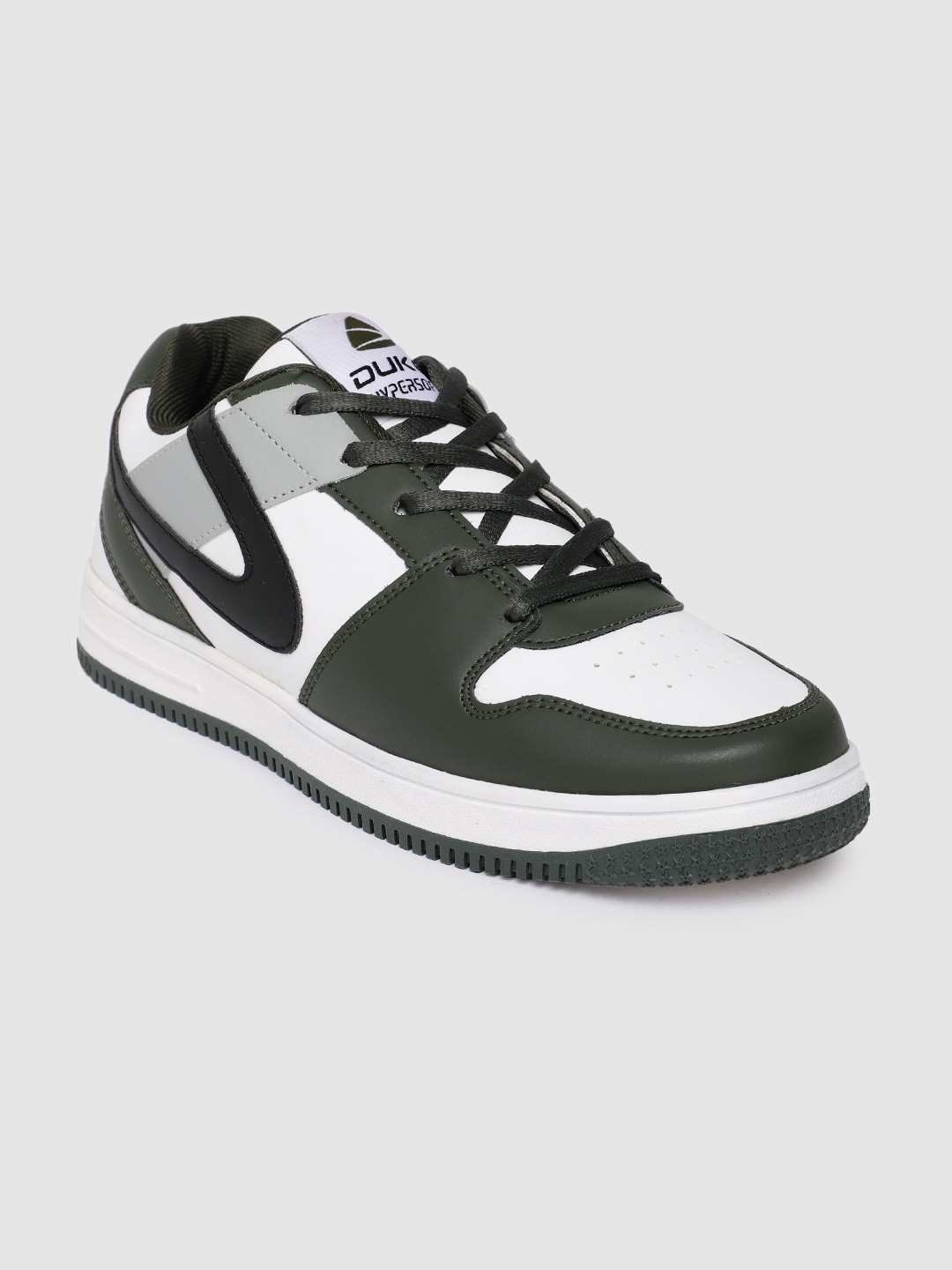

Duke Men Colourblocked Sneakers, Olive