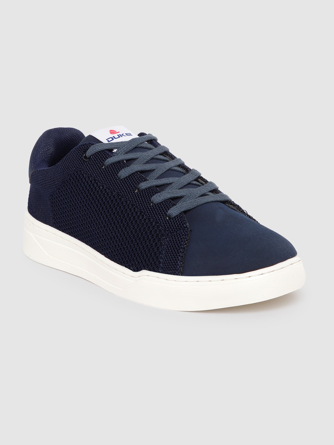 

Duke Men Woven Design Sneakers, Navy blue