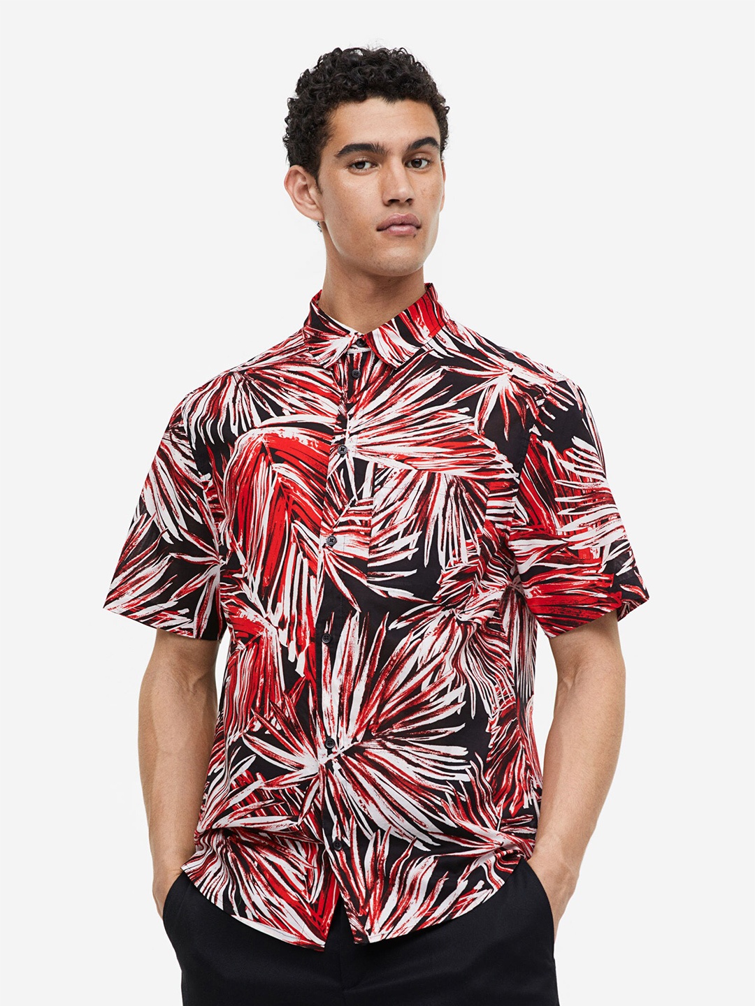 

H&M Pure Cotton Shirt Regular Fit, Multi