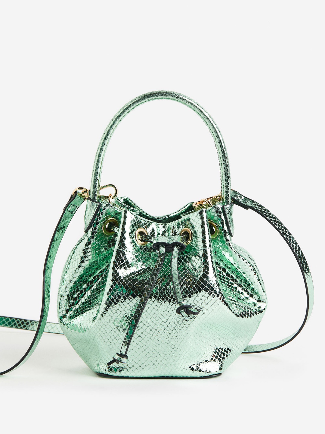 

H&M Bucket Bag, Green