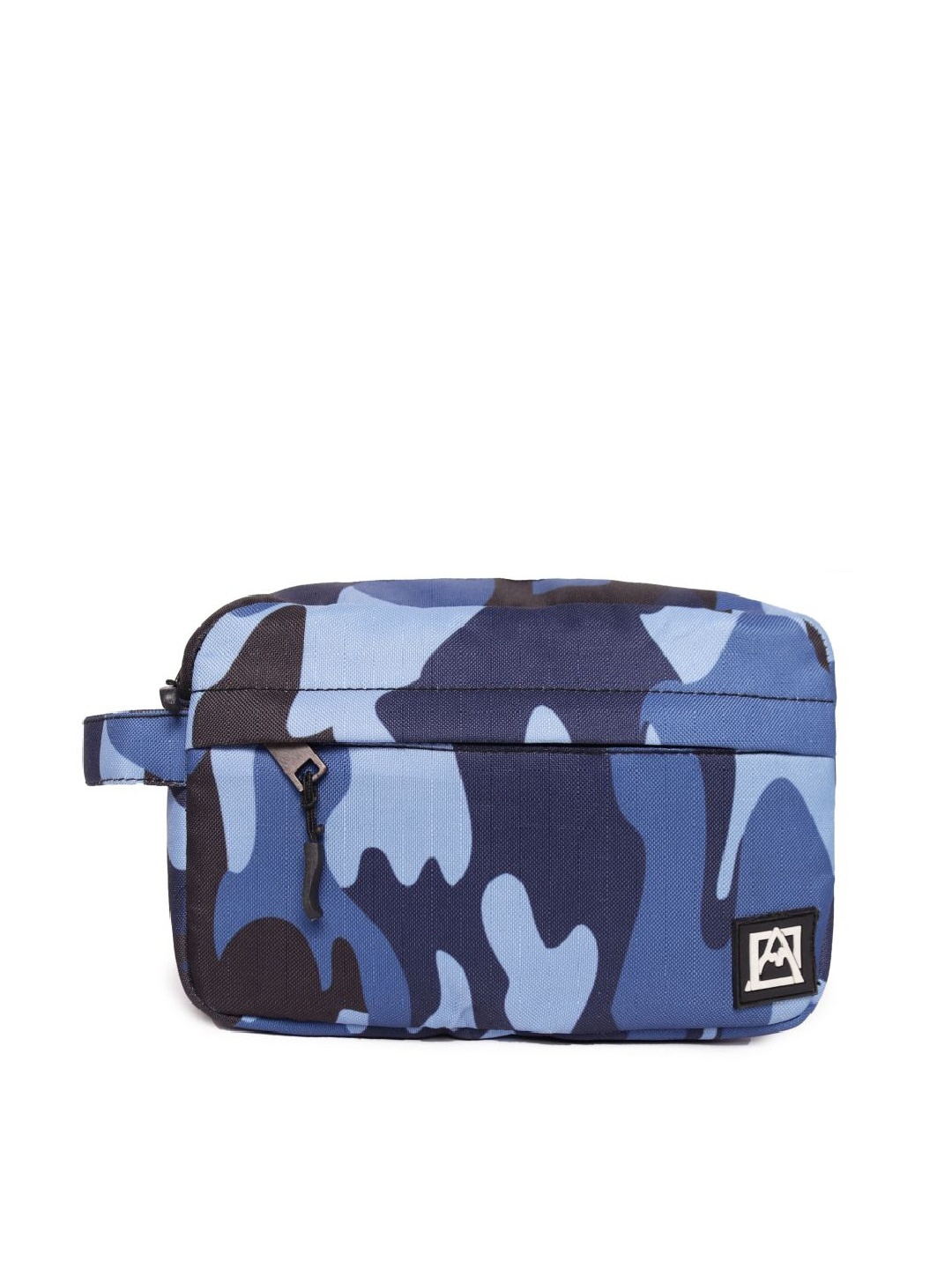 

ASTRID Printed Travel Toiletry Pouch, Blue