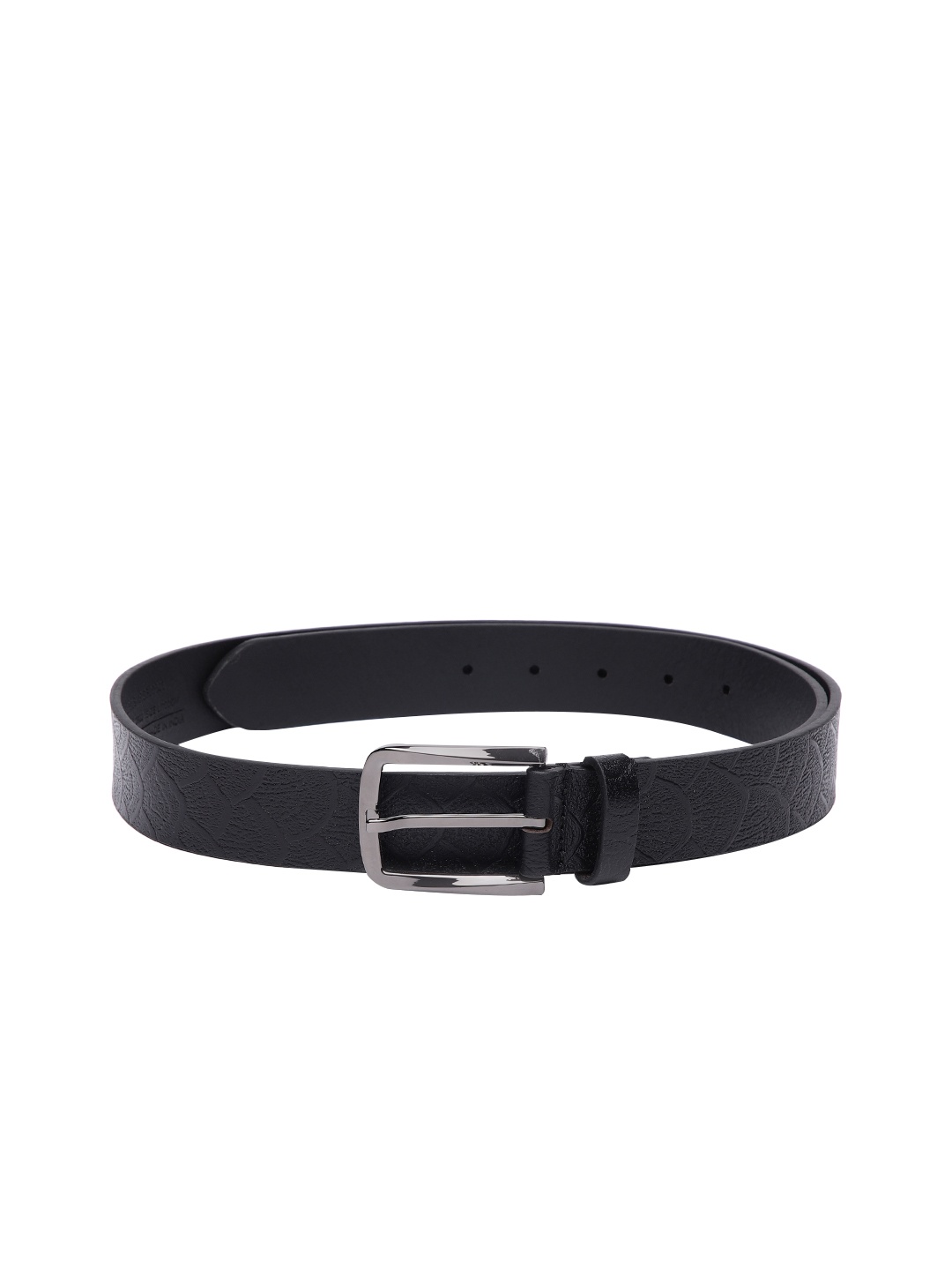 

Louis Philippe Men Textured Leather Casual Belt, Brown