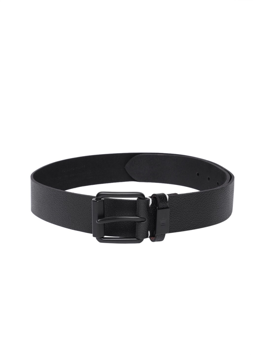 

Louis Philippe Sport Men Solid Leather Belt, Black