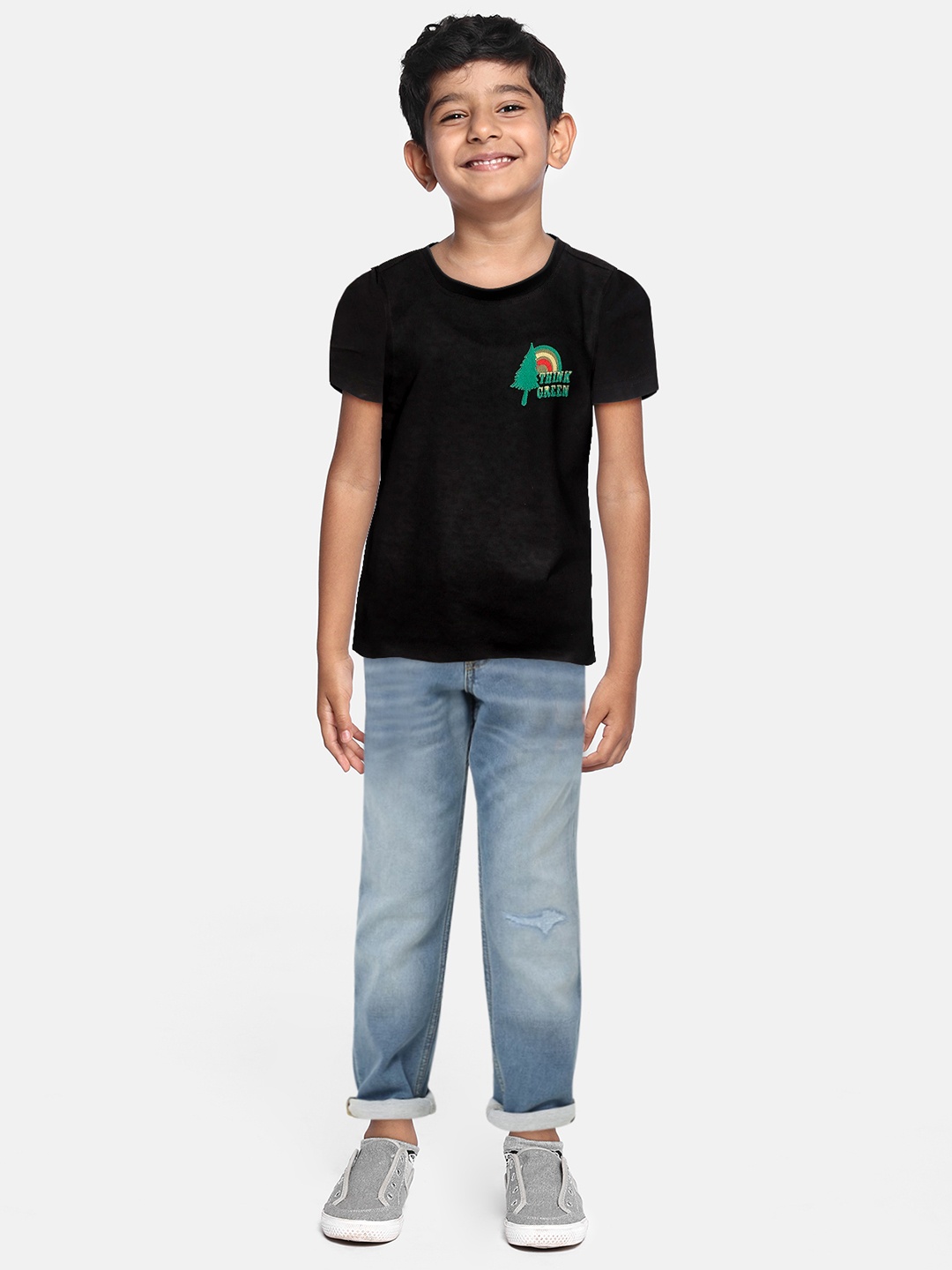 

Marks & Spencer Boys Pure Cotton T-shirt, Black