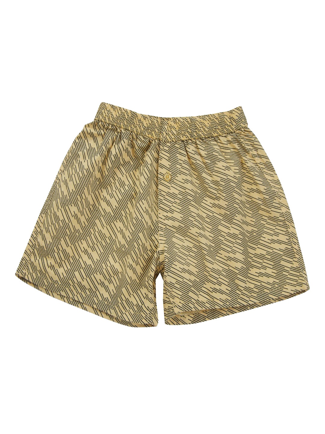 

Gini and Jony Boys Striped Mid Rise Cotton Shorts, Yellow