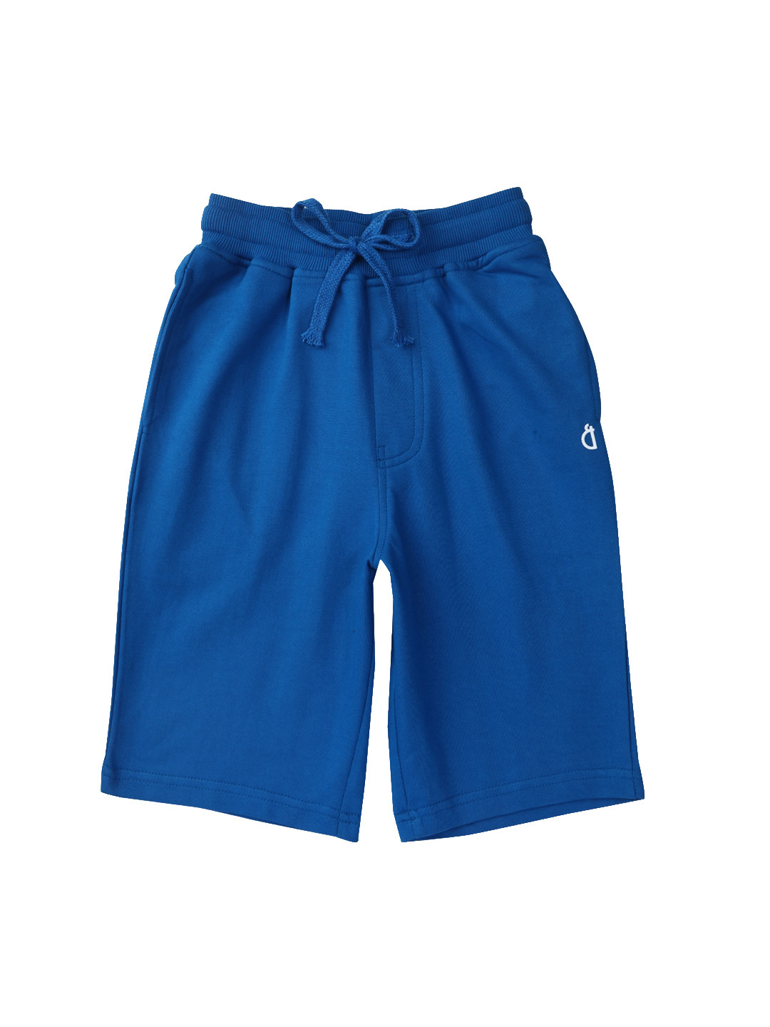 

Gini and Jony Boys Mid Rise Cotton Shorts, Blue