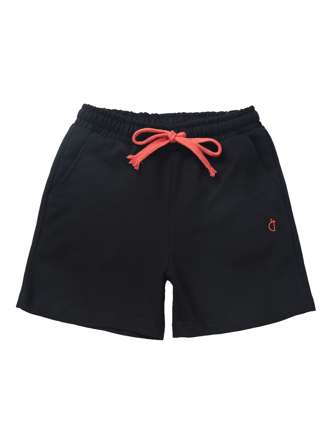 

Gini and Jony Infants Boys Mid-Rise Cotton Shorts, Black