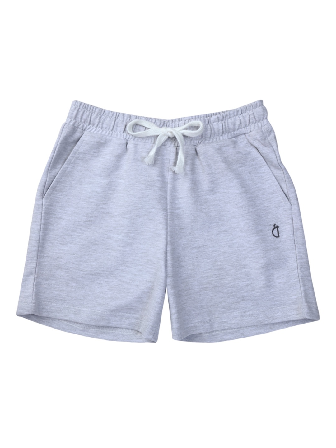 

Gini and Jony Boys Mid-Rise Cotton Shorts, Grey