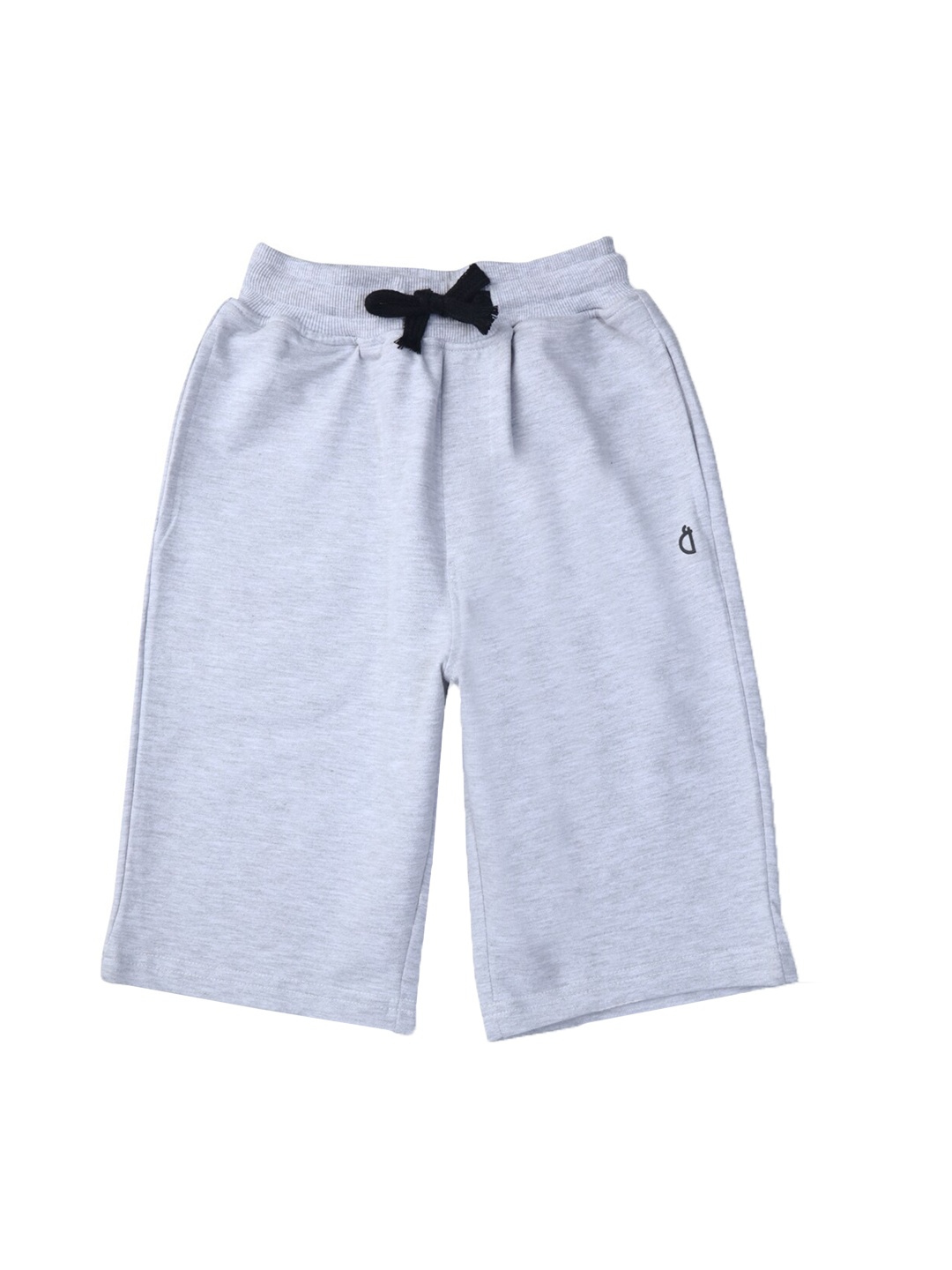 

Gini and Jony Boys Mid-Rise Cotton Shorts, Grey