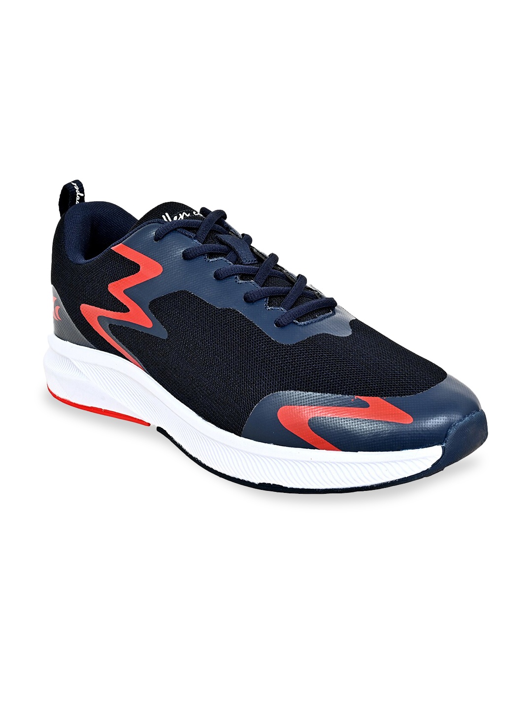 

Allen Cooper Men Non-Marking Memory Foam Running Shoes, Navy blue