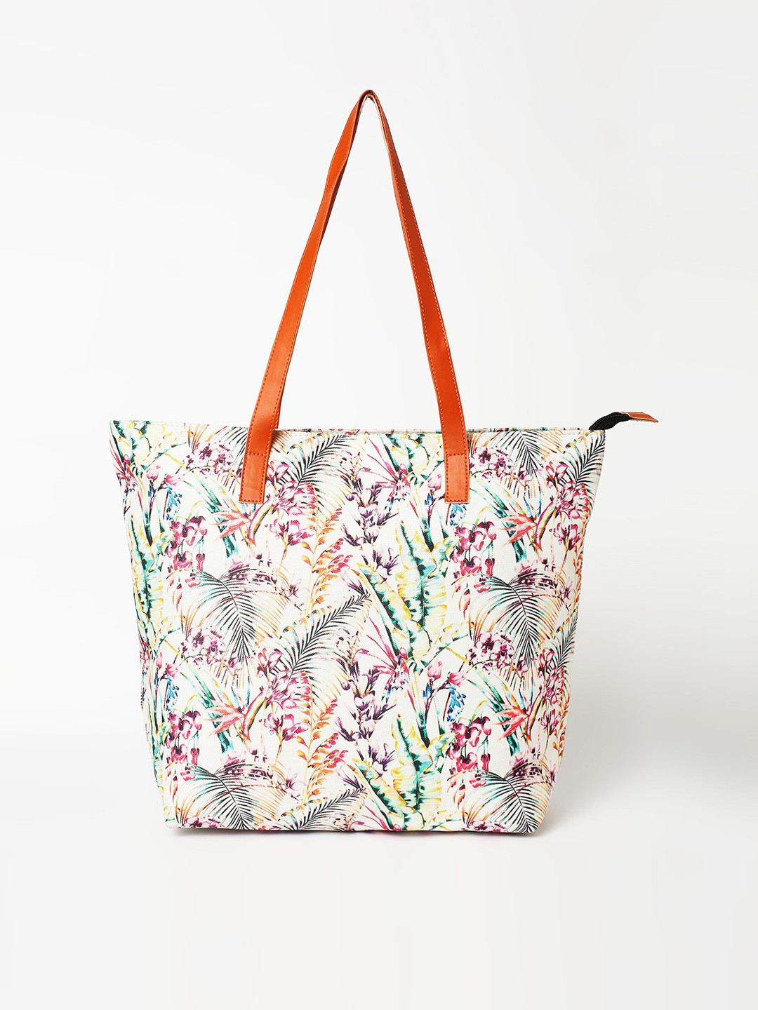 

DressBerry Floral Printed Structured Tote Bag, Multi