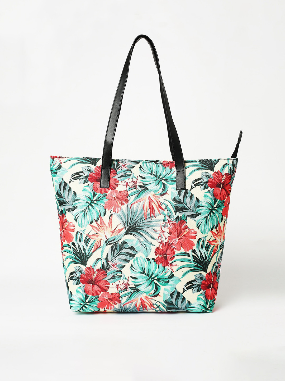 

DressBerry Floral Printed Structured Tote Bag, Multi