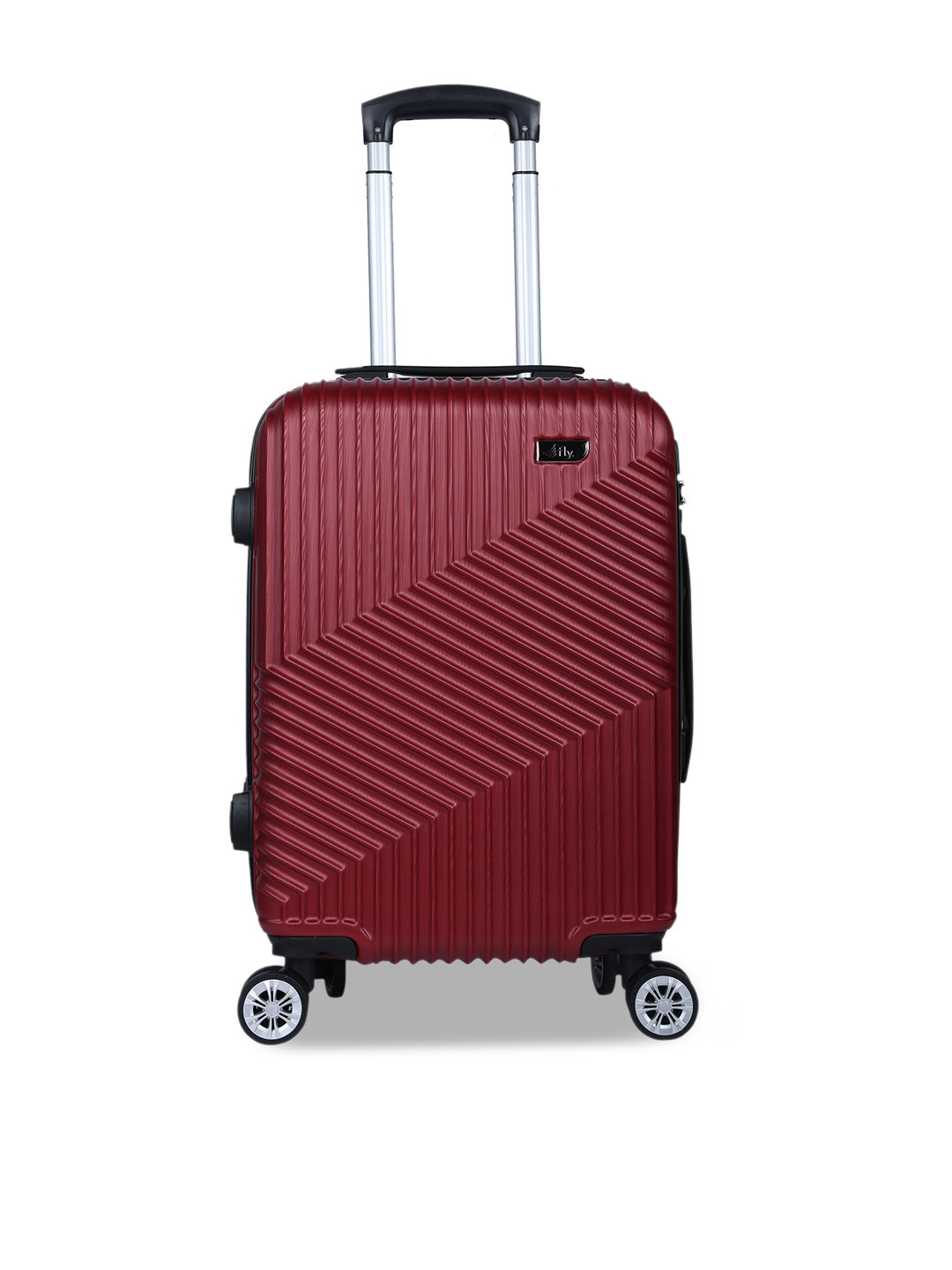 

fly Phantom Set Of 2 Hard-Case Suitcase Trolley Bag, Red